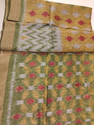 PL LINEN SALEM SAREE WITH BLOUSE