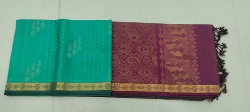 SOFT SILK SAREE WITH BLOUSE