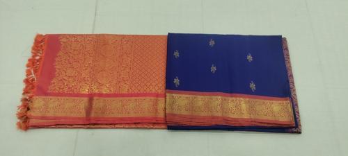 SOFT SILK SAREE WITH BLOUSE