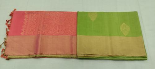 SOFT SILK SAREE WITH BLOUSE