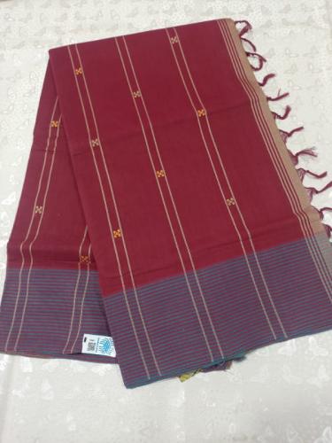 MANAMEDU COTTON SAREES WITH BLOUSE