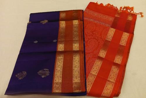 SOFT SILK SAREE WITH BLOUSE