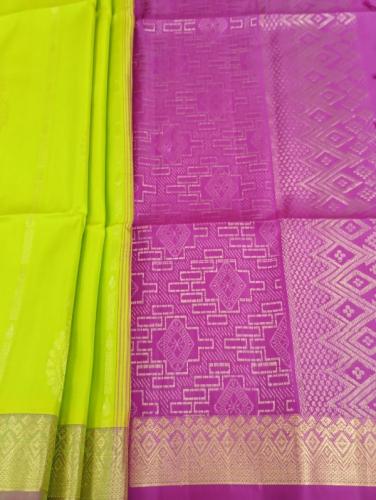 SOFT SILK SAREE WITH BLOUSE