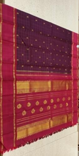 SAREES KPM SILK WITH BLOUSE