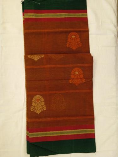 VADAMBACHERY ORGANIC COTTON SAREES 620MTS