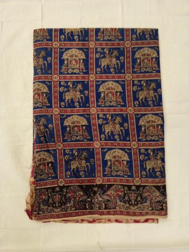 KALAMKARI PRINTED COTTON SAREE