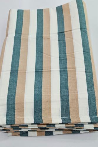 BEDSHEET STRIPE 72X100 2 PILLOW COVER