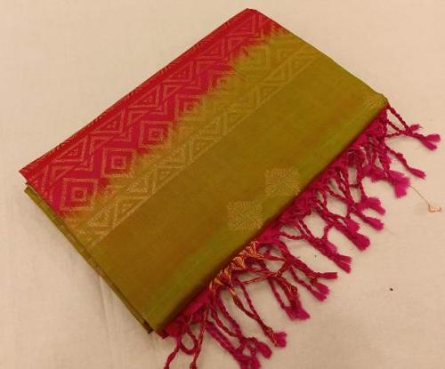 SOFT SILK SAREE WITH BLOUSE