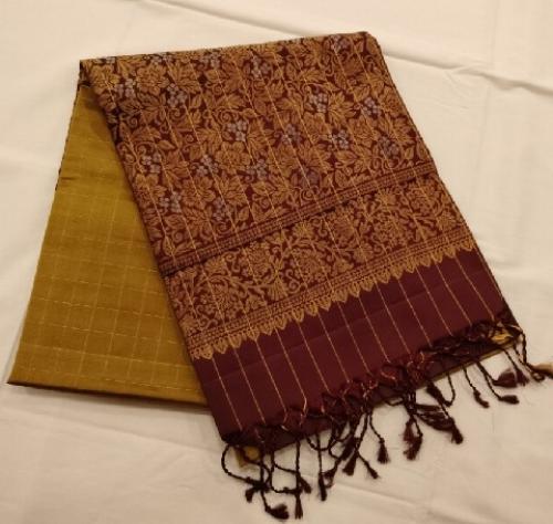 SOFT SILK SAREE WITH BLOUSE