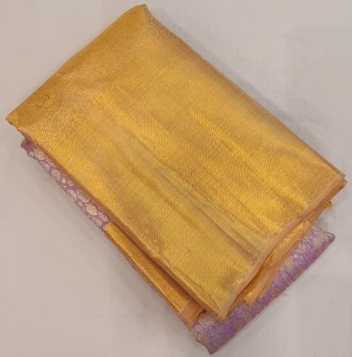 ARNI SILK HALF FINE ZARI SAREE WITH BLOUSE