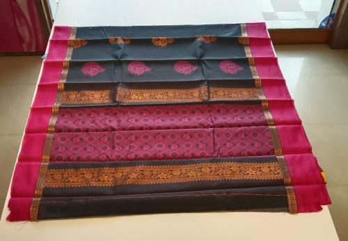 PL Saree Cotton Korvai Border
