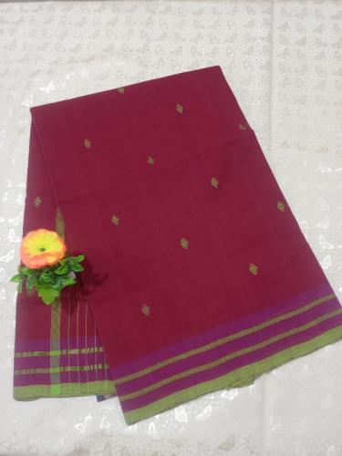 ARUPPUKOTTAI 60S COTTON SAREES WITH BLOUSE