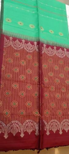SOFT SILK SAREE WITH BLOUSE
