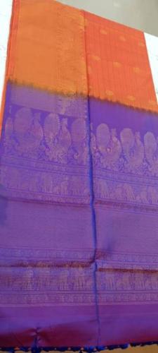 SOFT SILK SAREE WITH BLOUSE
