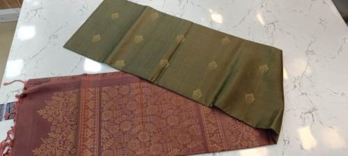 SOFT SILK SAREE WITH BLOUSE