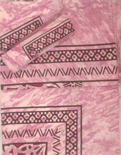 BEDSHEET MEERUT PRINTED 60X90 2 PILLOW COVER