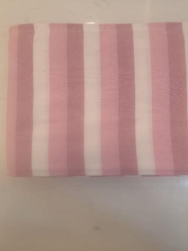 BEDSHEET STRIPE 90X108 2 PILLOW COVER