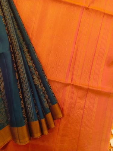 SOFT SILK SAREE WITH BLOUSE