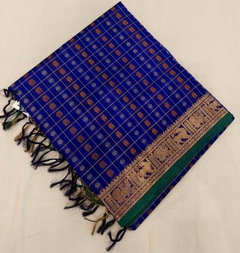 PMK 1000 BUTTA SILK COT SAREES