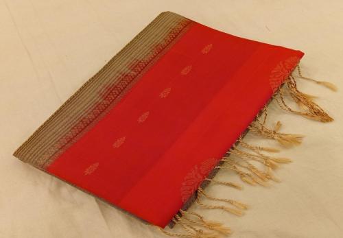 SOFT SILK SAREE WITH BLOUSE