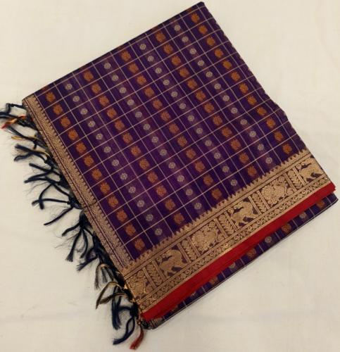 PMK 1000 BUTTA SILK COT SAREES