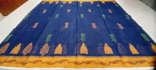SALEM BLOCK PRINT COTTON SAREES