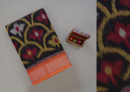 Cotton X Kora Silk Tie & Dye Sarees Chinnalapatti
