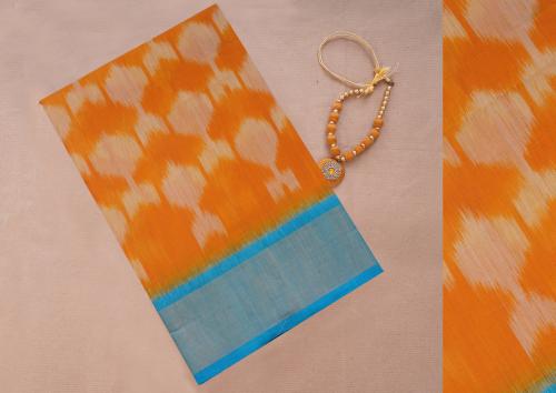 Cotton X Kora Silk Tie & Dye Sarees Chinnalapatti
