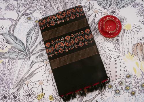 Manamedu Block Printed Sarees With Blouse