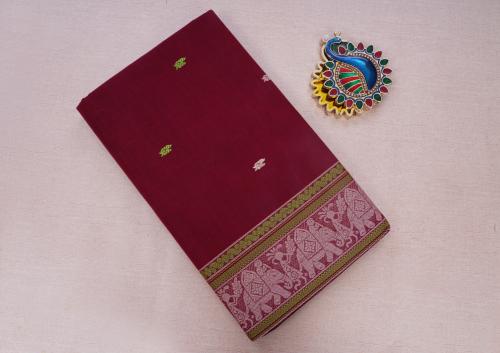 100s X 100s PMK Cotton Sarees With Blouse