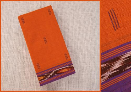 PONNAI TIE & DYE SAREE WITH BLOUSE