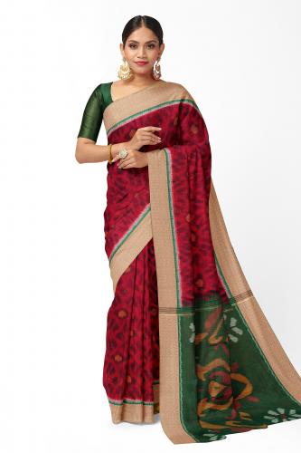 COTTON X KORA SILK TIE & DYE SAREES CHINNLAPATTI