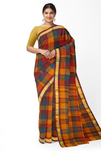 Koorainadu Silk Cotton Saree