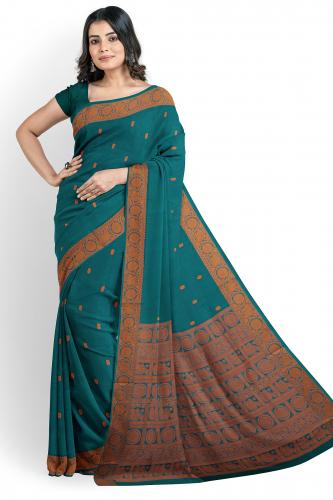 80S X 80S PMK COT.SAREES WITH BLOUSE