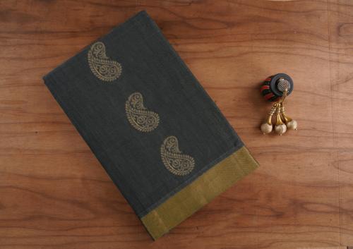 COIMBATORE KORA COTTON SAREE 6.20 MTS