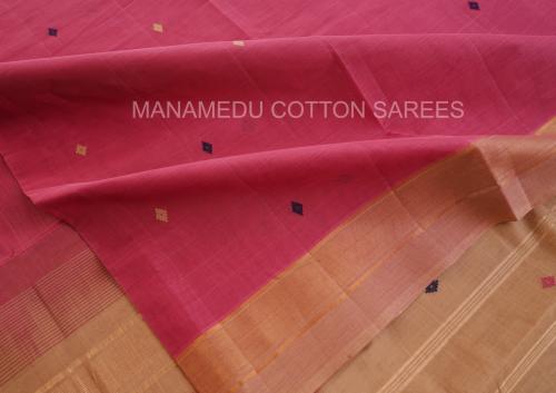 MANAMEDU COTTON SAREES WITH BLOUSE