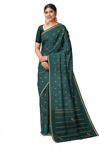SAREES KPM SILK WITH BLOUSE A