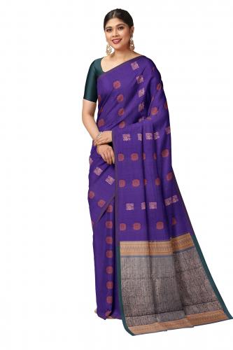 COIMBATORE KORA COTTON SAREE 6.20 MTS