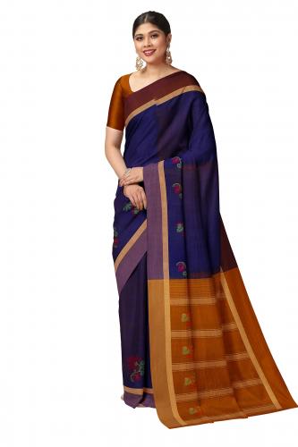 COIMBATORE KORA COTTON SAREE 6.20 MTS