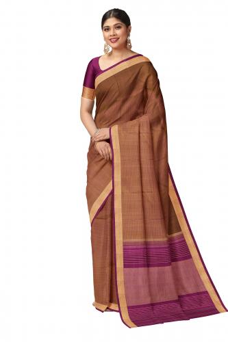 SAREES KPM SILK WITH BLOUSE A