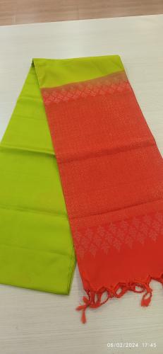 SOFT SILK SAREE WITH BLOUSE