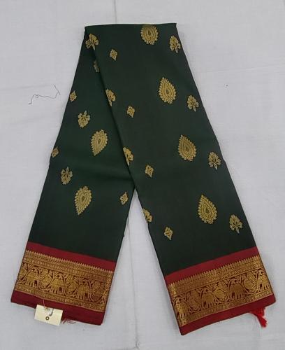 SAREES KPM SILK WITH BLOUSE A