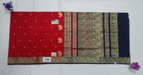 PMK BUMBERG COT. SAREES WITH BLOUSE