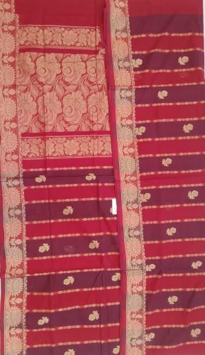 80S X 80S PMK COT.SAREES WITH BLOUSE