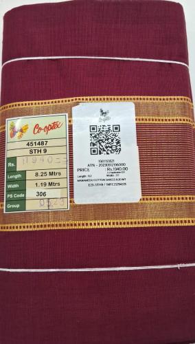 MANAMEDU COTTON SAREES 8.20 MTS