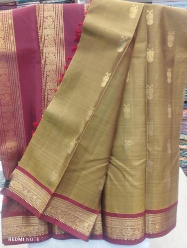 SAREES KPM SILK WITH BLOUSE A