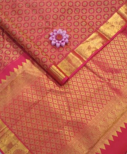 HF ZARI GRAND DESIGNING WEDDING SILK SAREES SSLW