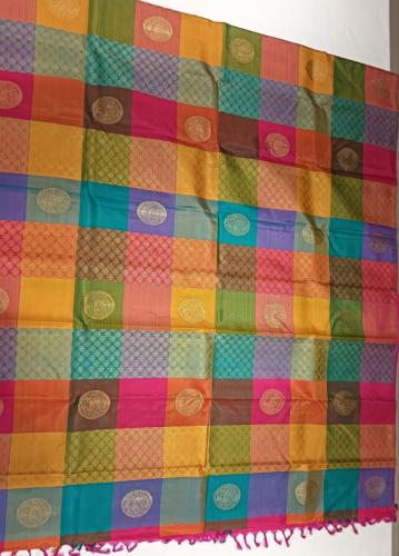 SAREES KPM SILK WITH BLOUSE A