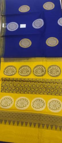 COIMBATORE KORA COTTON SAREE 6.20 MTS