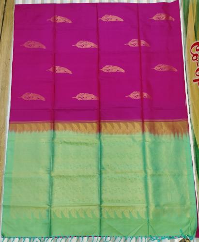 SOFT SILK SAREE WITH BLOUSE